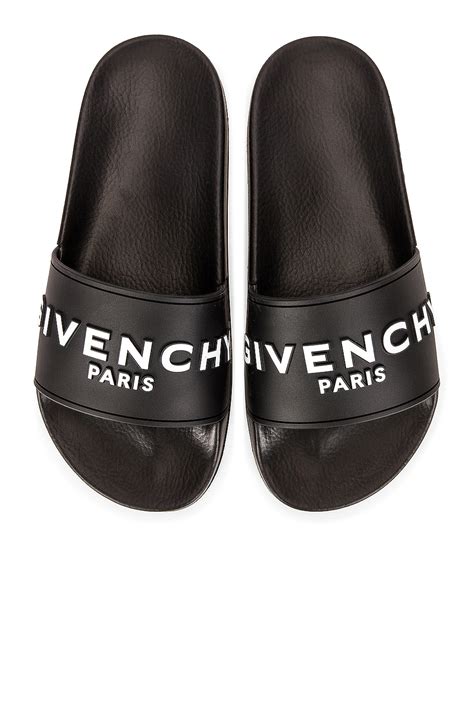 GIVENCHY Logo Slide Sandals 